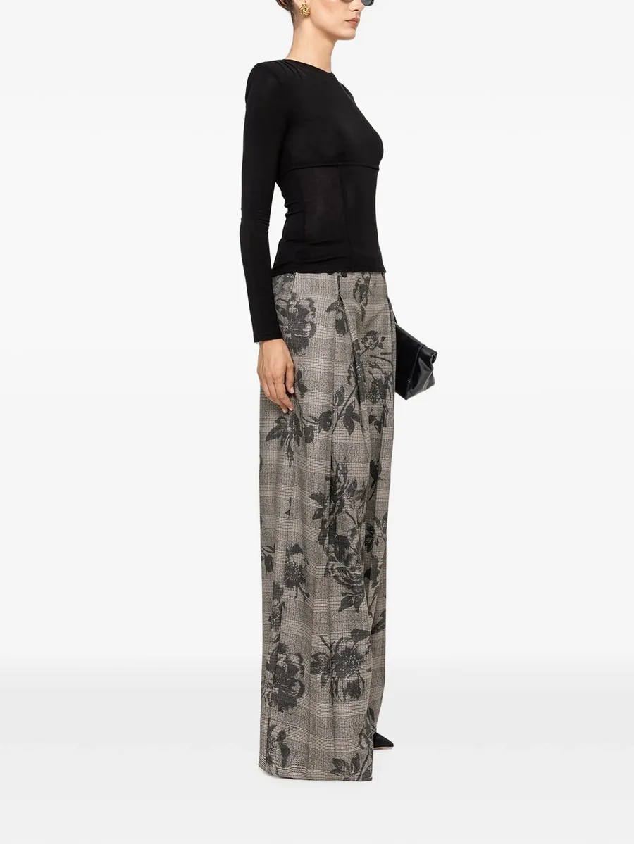Tencel and wool top 3
