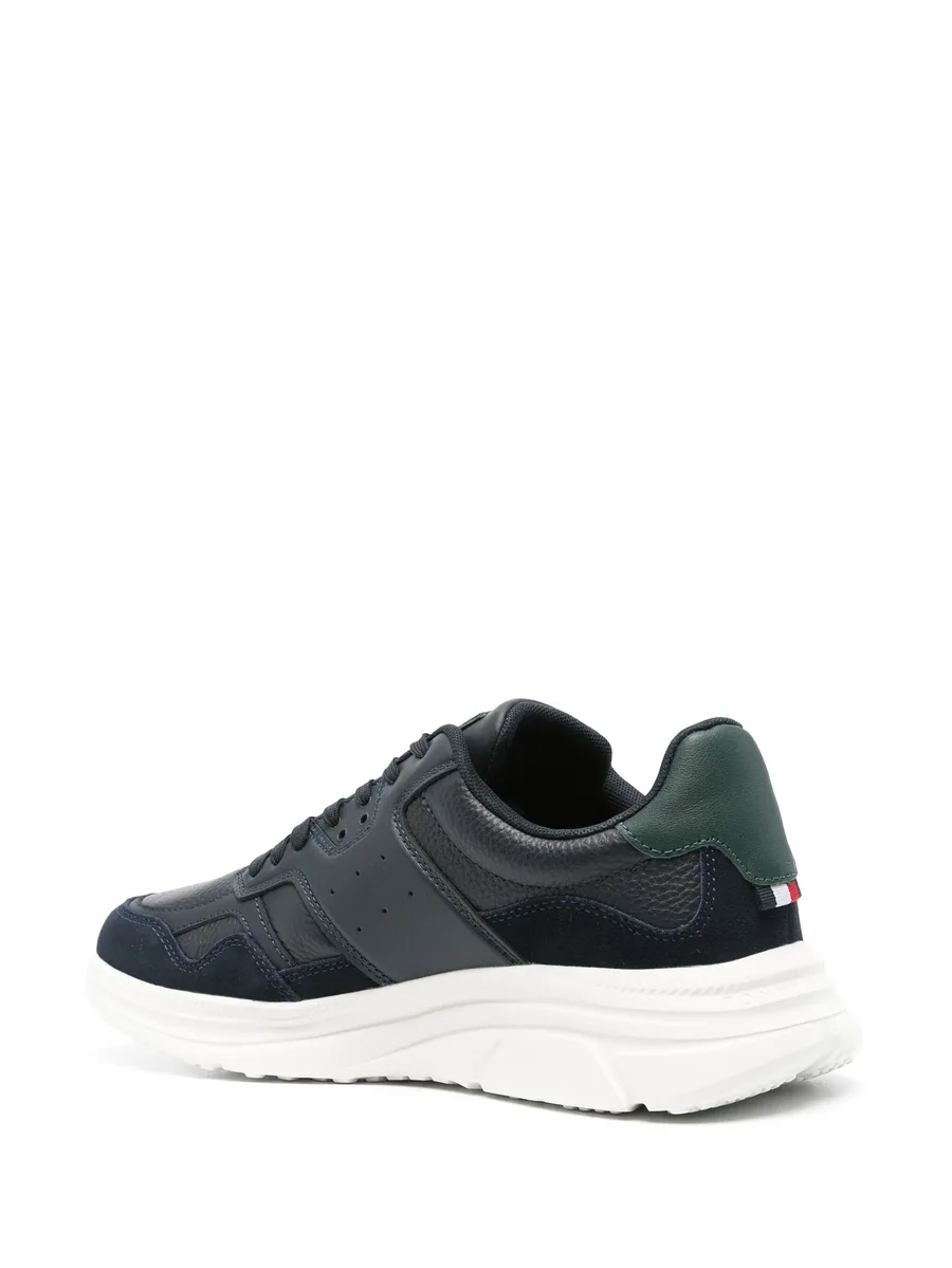 Modern leather chunky sneakers 5
