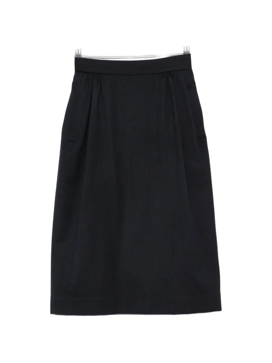 button-fastening midi skirt 1