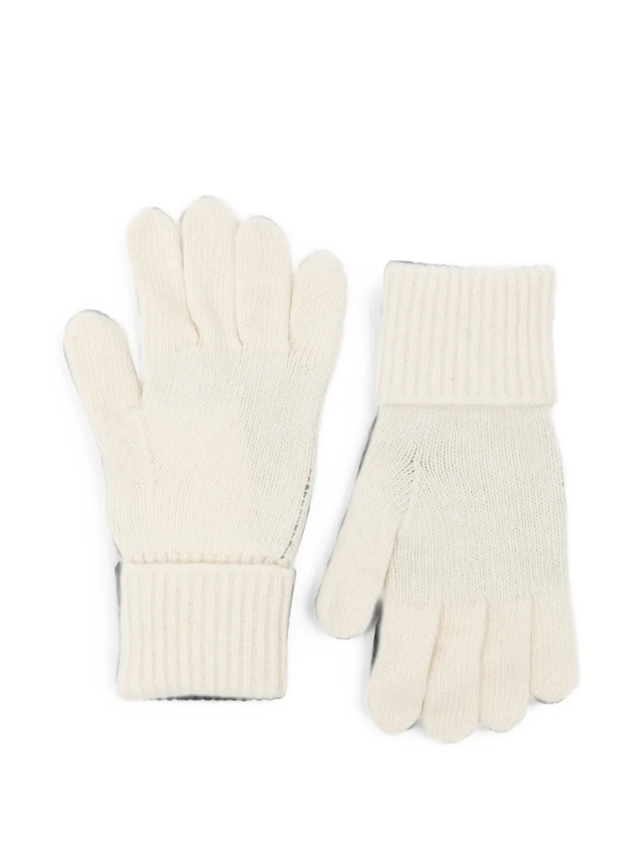 ribbed-knit gloves 2