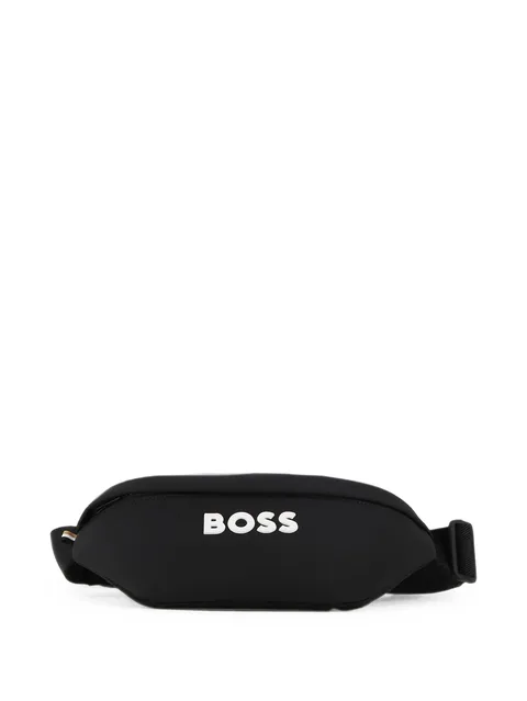 logo-print belt bag