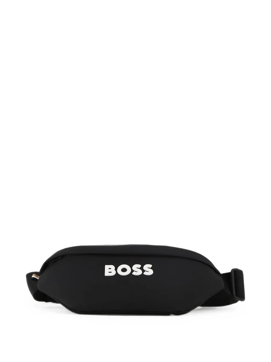 logo-print belt bag 1
