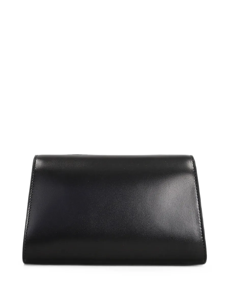 logo-plaque chain-strap leather clutch bag 2