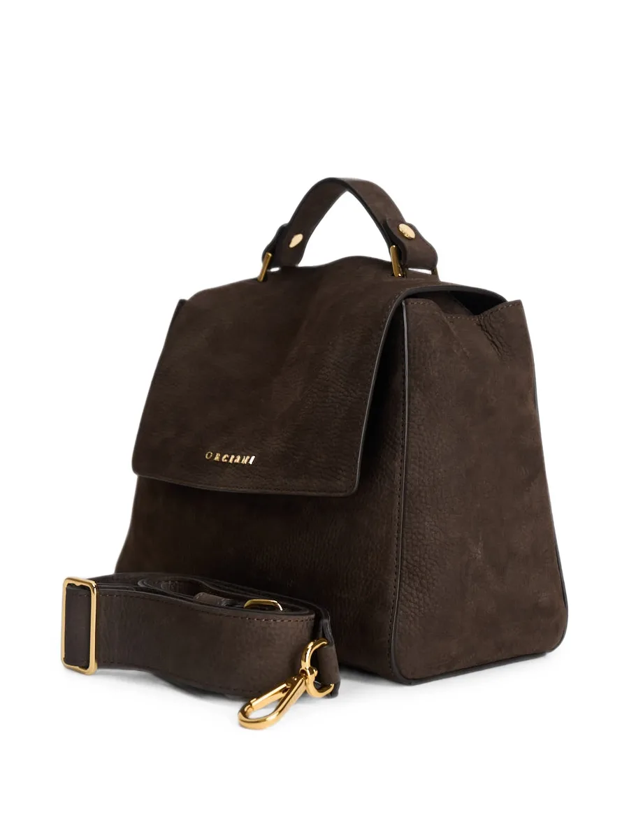 logo-lettering leather tote bag 4
