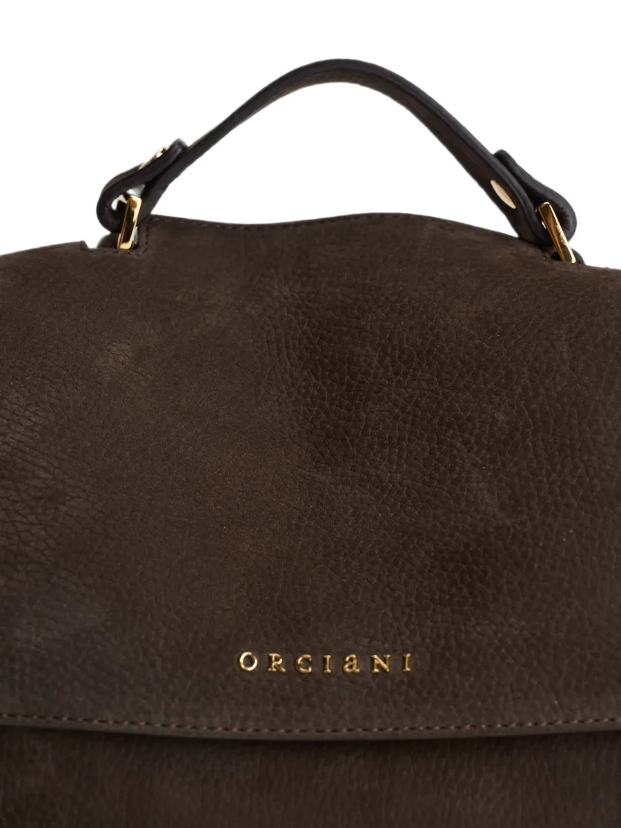logo-lettering leather tote bag 5