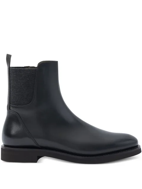 leather chelsea boots