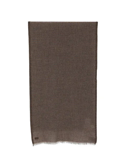 logo-patch scarf