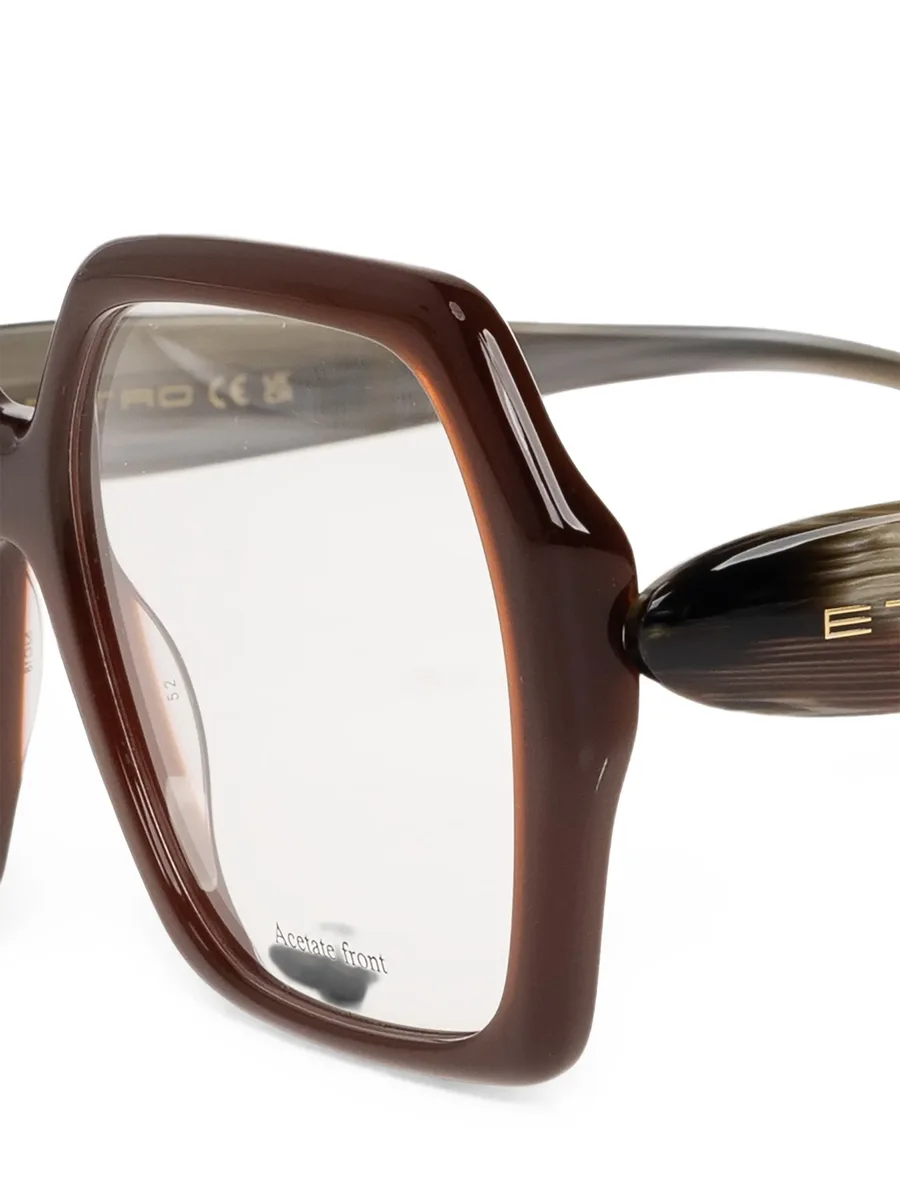 geometric-frame glasses 3