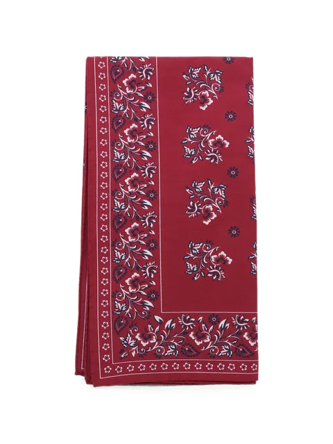 floral-print bandana