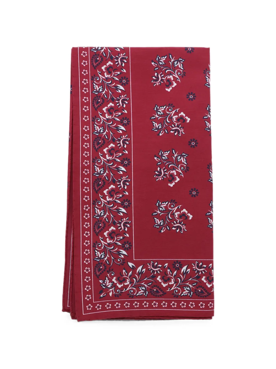 floral-print bandana 1