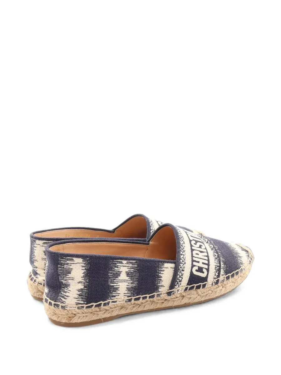 2000s Granville logo-embroidered flat espadrilles 2