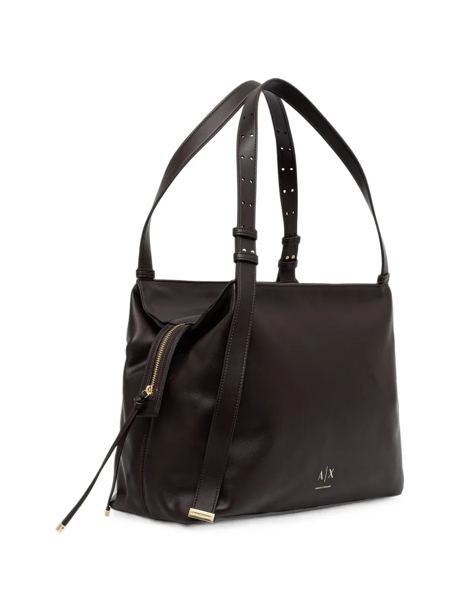 logo-plaque shoulder bag 2