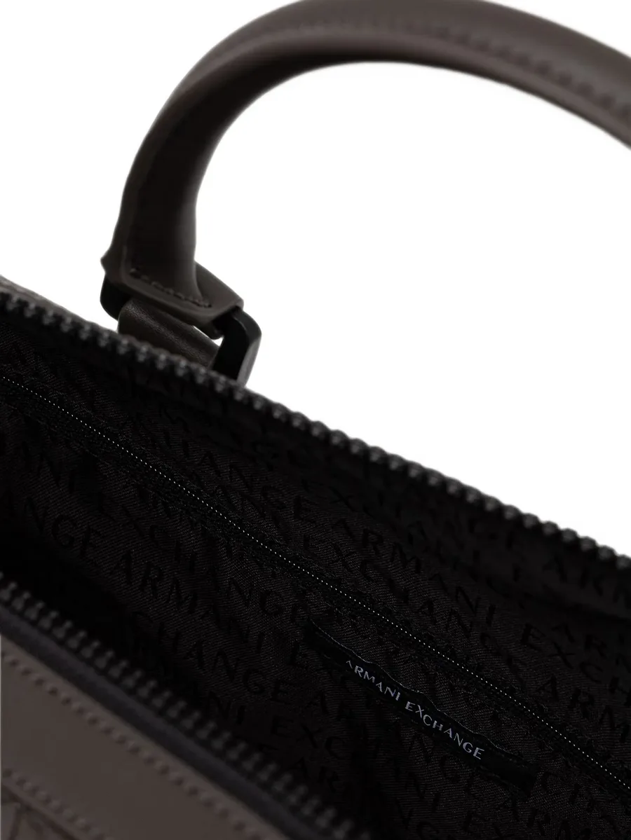 all-over logo-embossed holdall 4