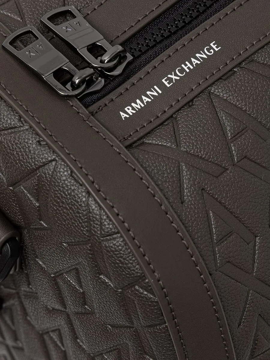 all-over logo-embossed holdall 5