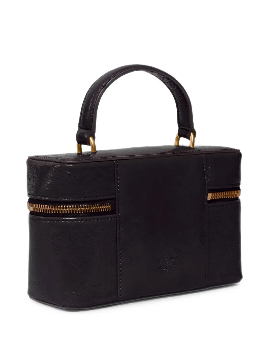 small crossbody bag in glossy leather 2