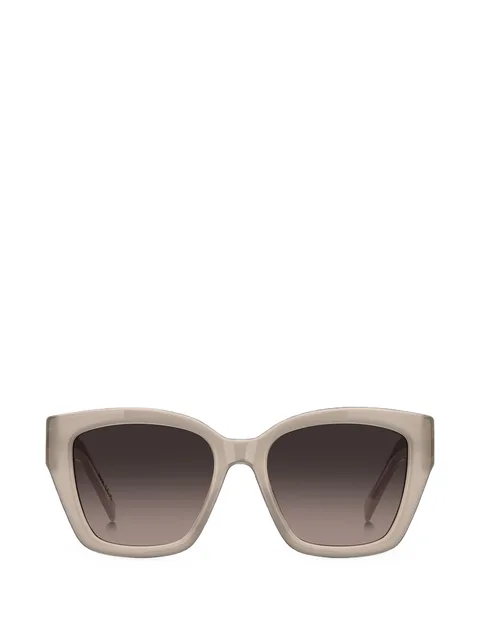 nude-acetate sunglasses with double B monogram