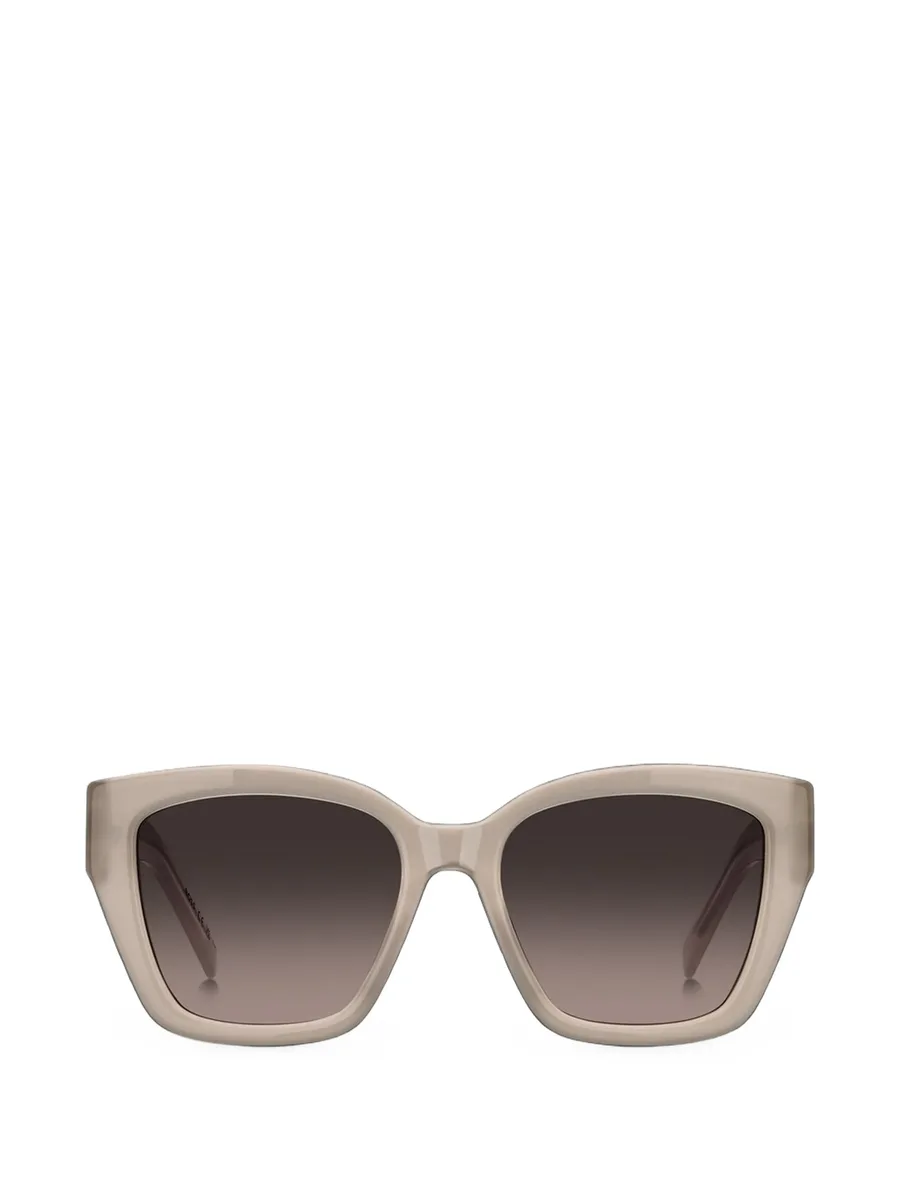 nude-acetate sunglasses with double B monogram 1
