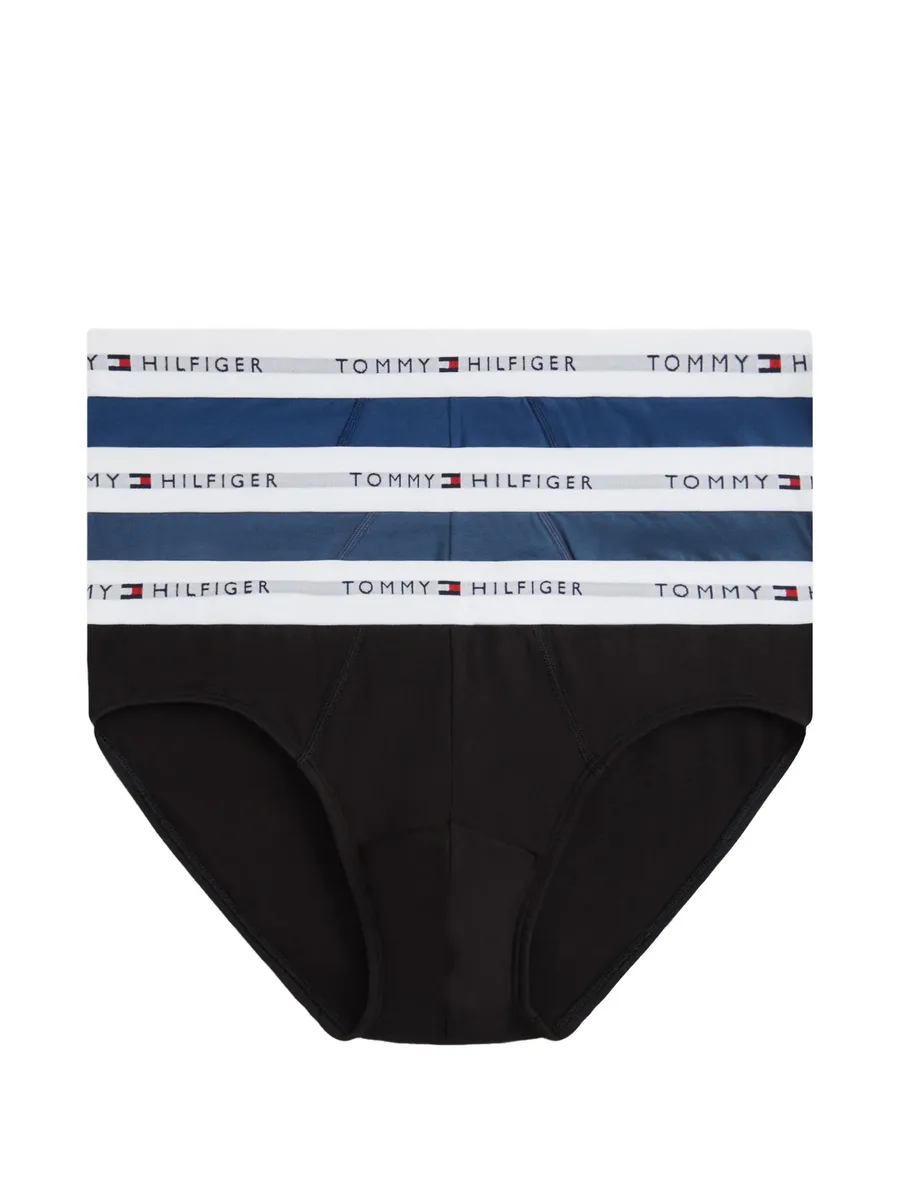 Signature logo-waistband briefs (set of three) 1
