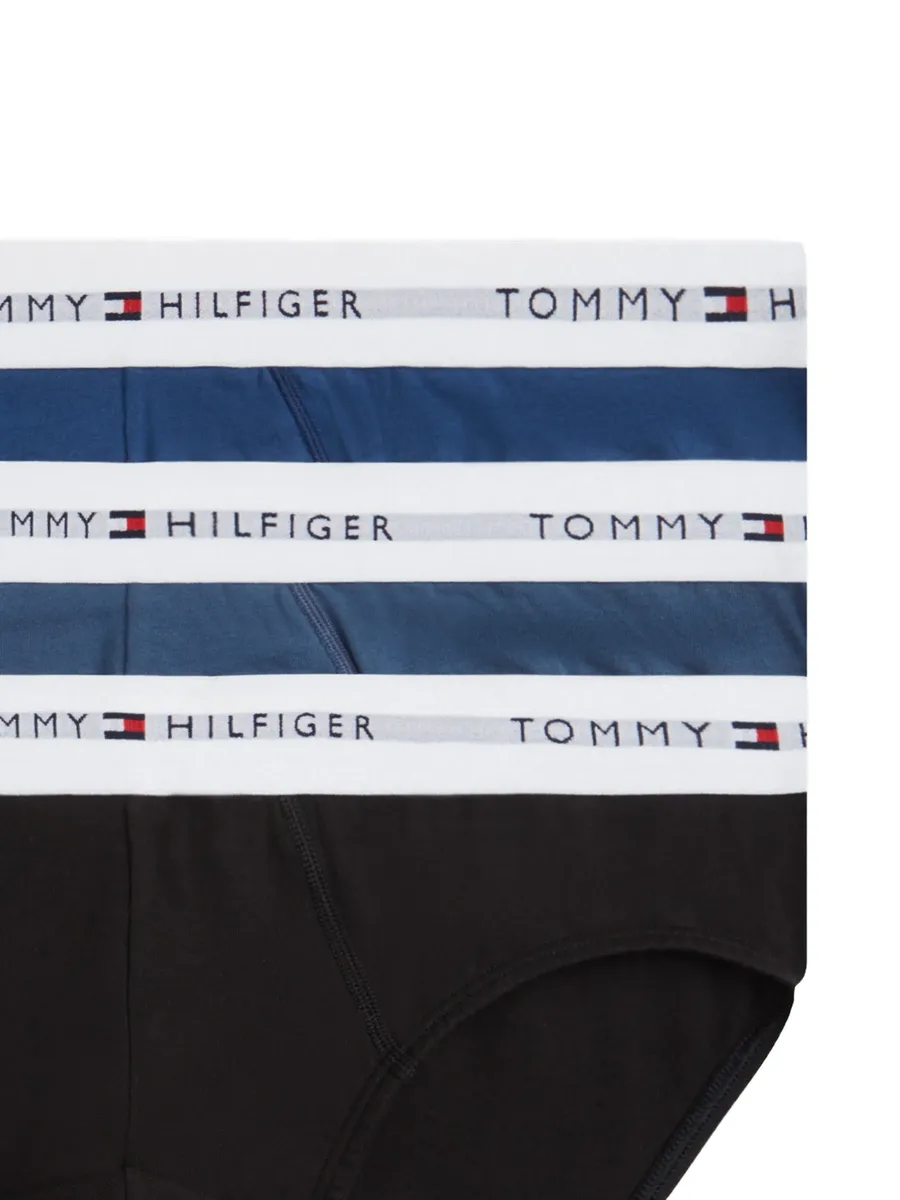 Signature logo-waistband briefs (set of three) 2