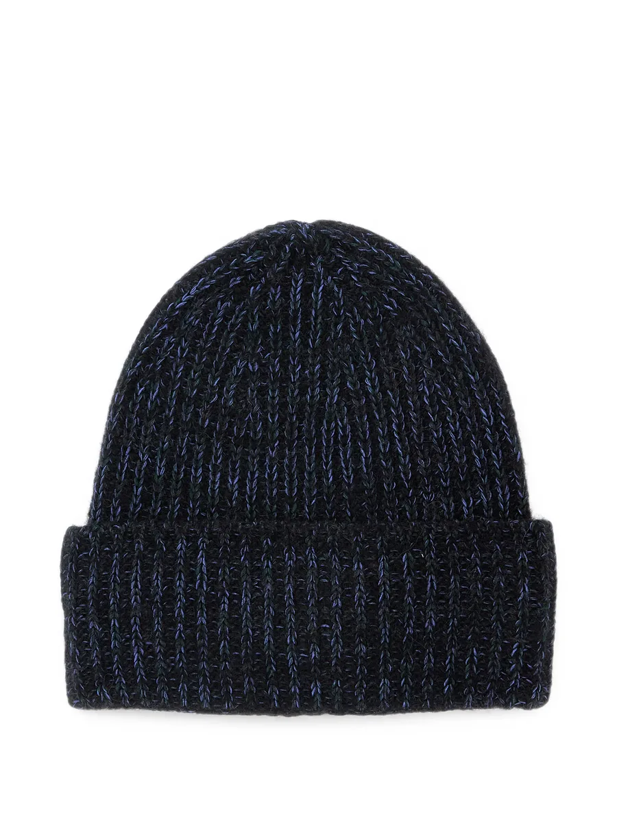ribbed-knit beanie hat 2