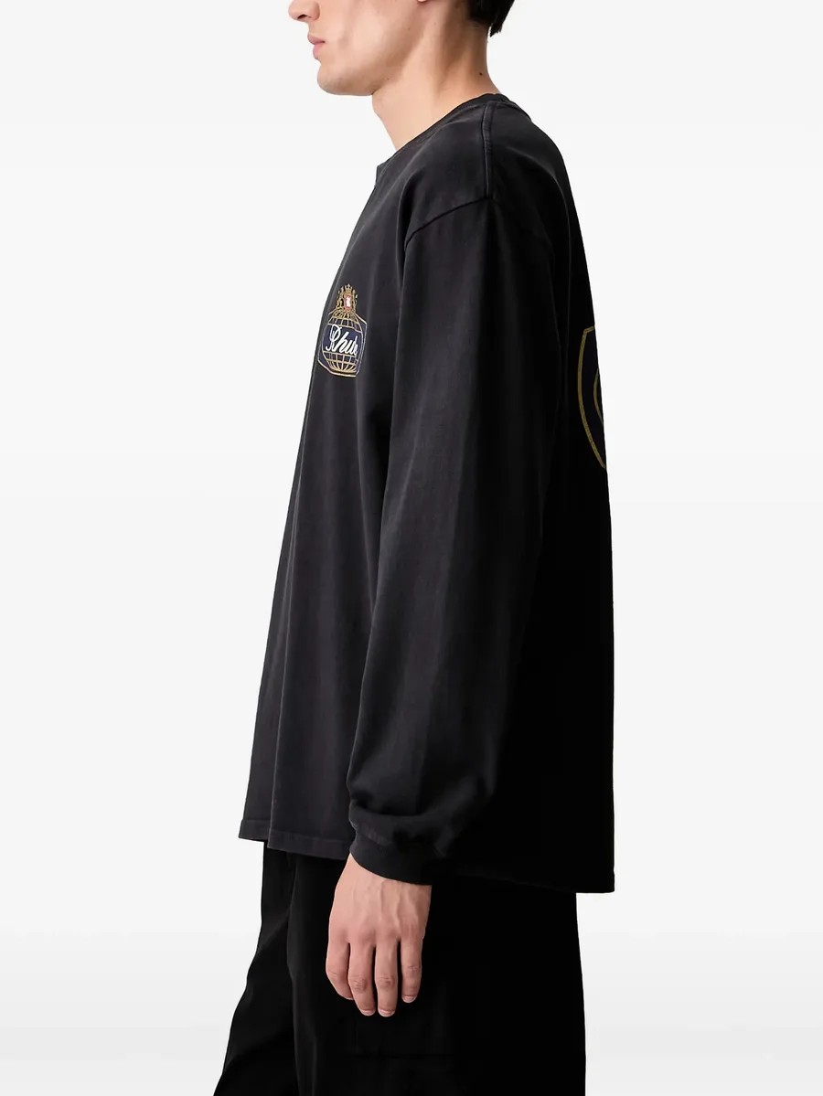 logo-print long-sleeve T-shirt 4