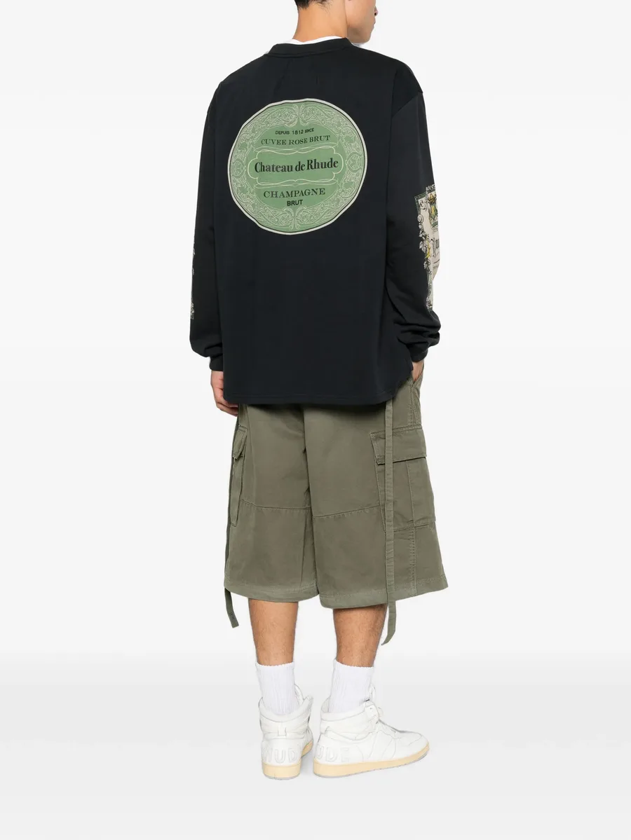Bordeaux Reserve graphic-print long-sleeve T-shirt 2