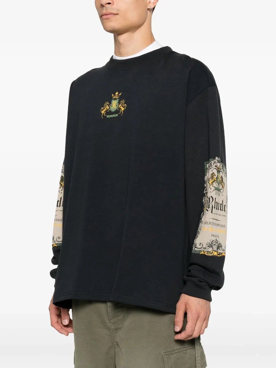 Bordeaux Reserve graphic-print long-sleeve T-shirt 3