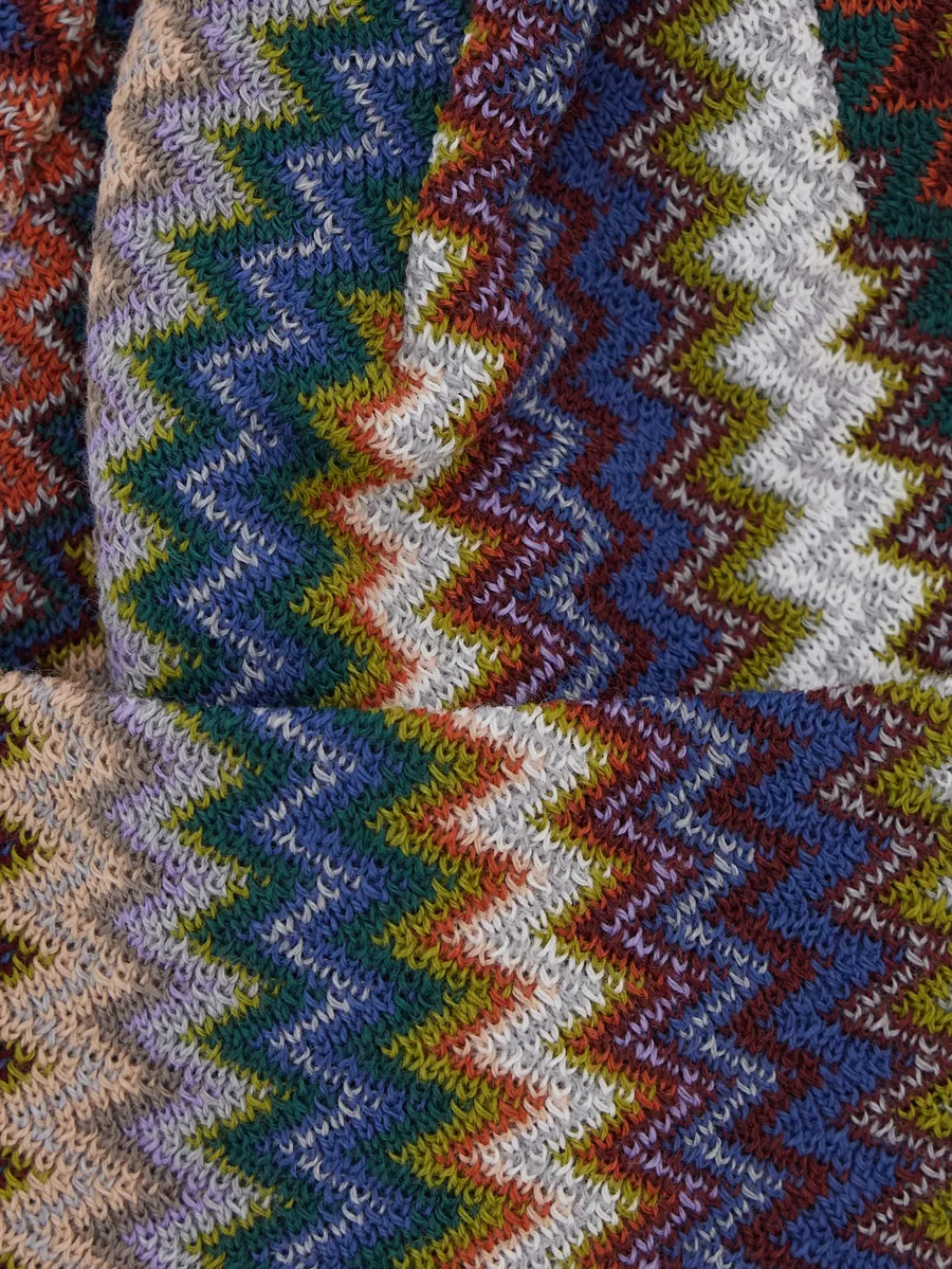zigzag-knit beanie hat 3