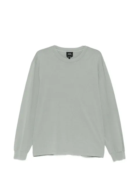 logo-print long-sleeve T-shirt