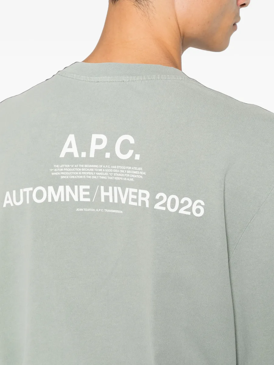 logo-print long-sleeve T-shirt 5