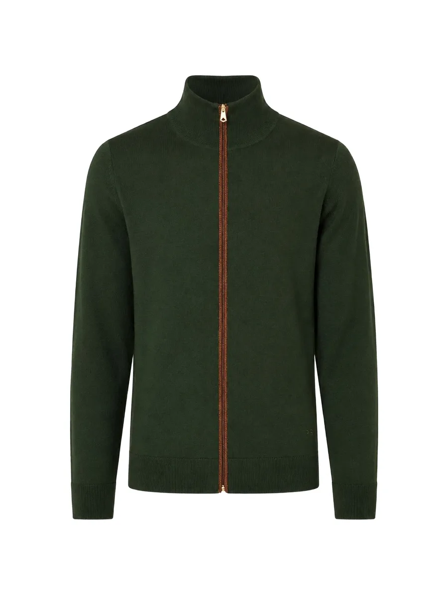 zip-up merino-wool cardigan 1