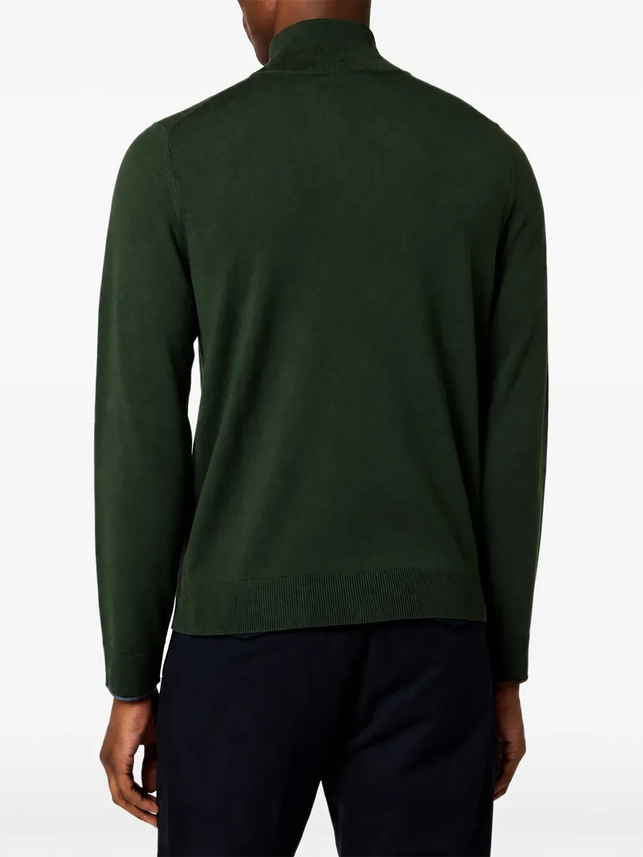 zip-up merino-wool cardigan 3