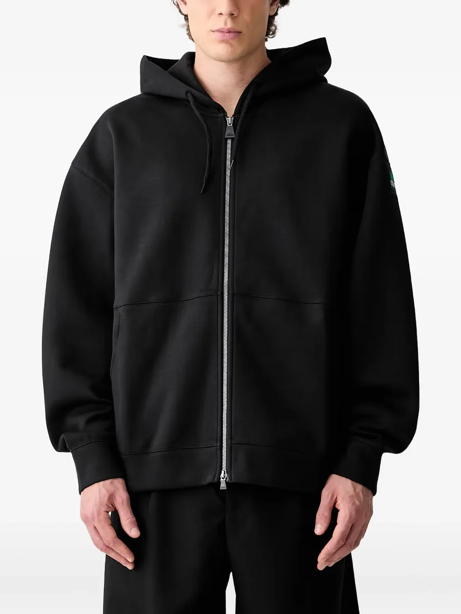 Equipment logo-patch hoodie 1
