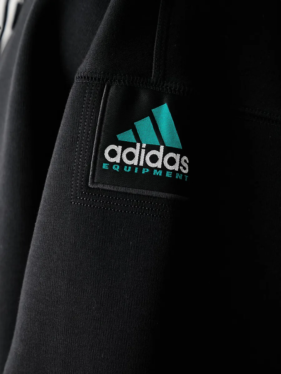 Equipment logo-patch hoodie 4