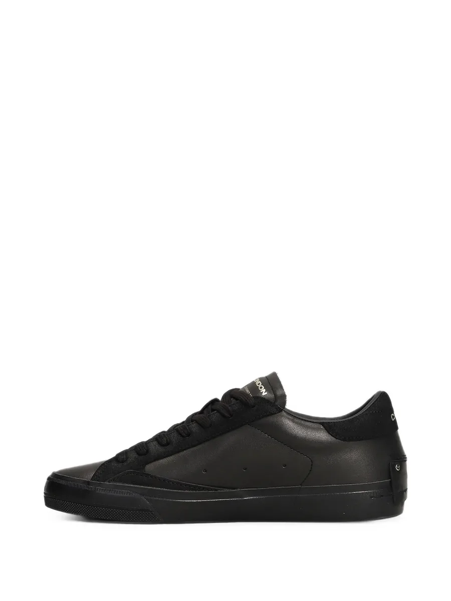 Distressed 2.0 logo-print panelled sneakers 3