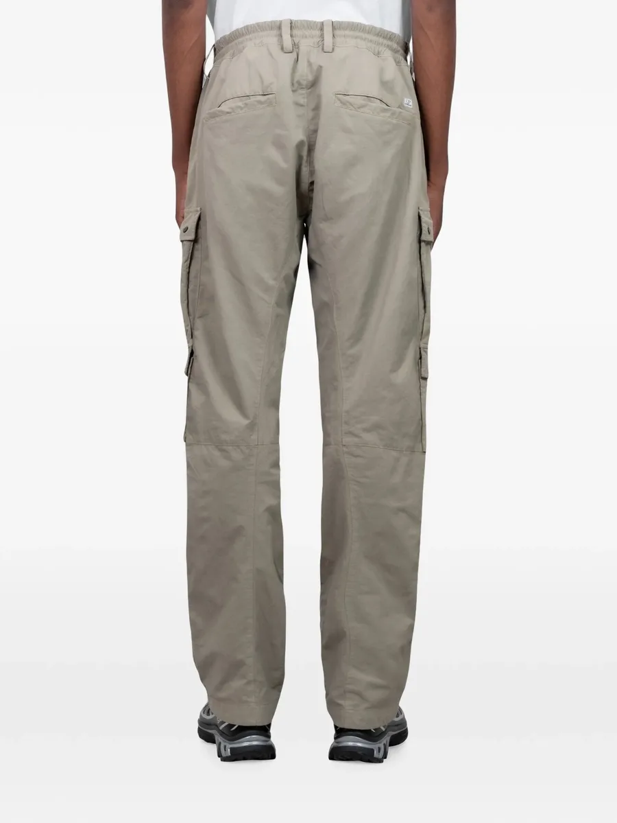 logo-lens cargo pants 3