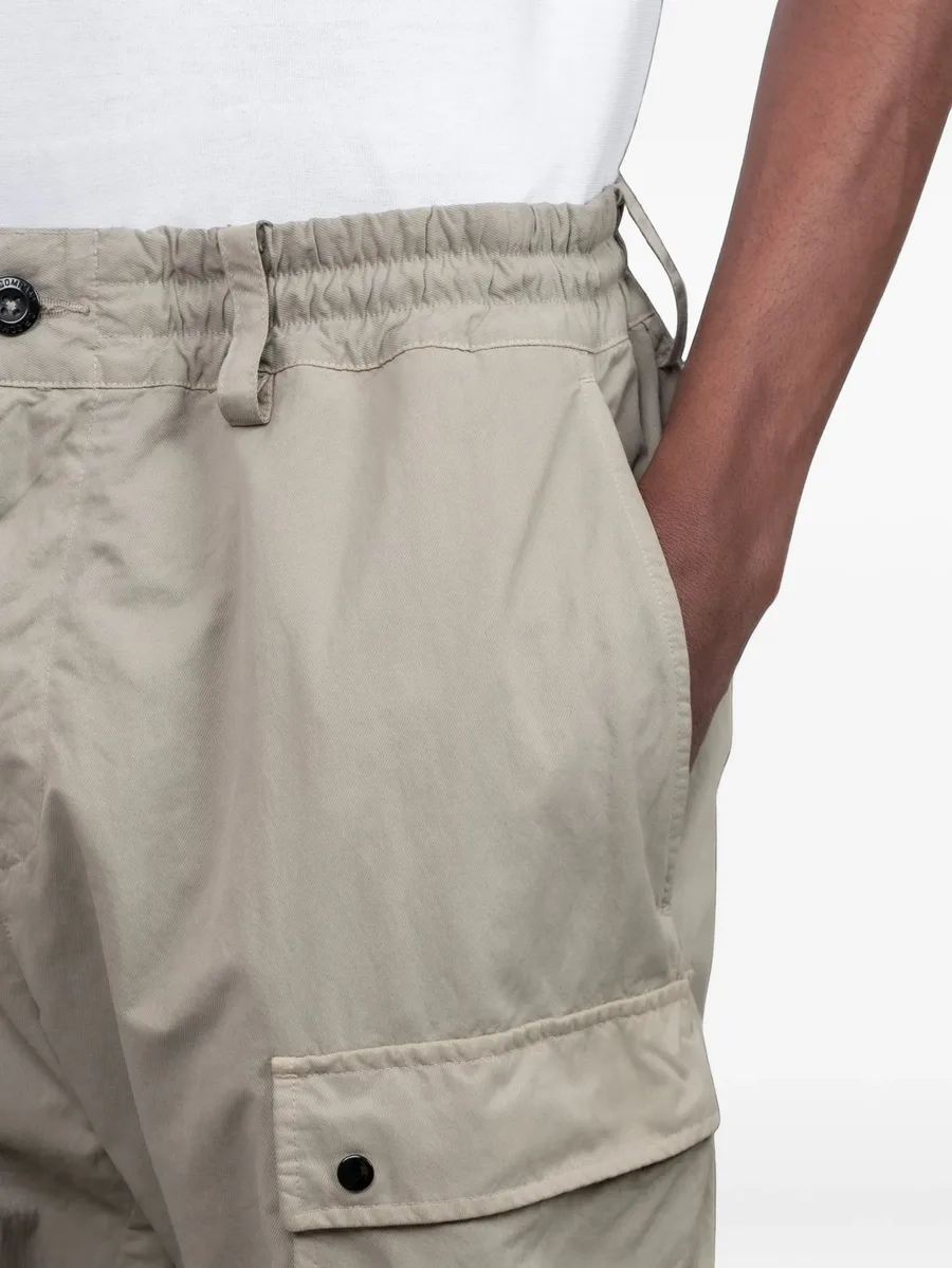 logo-lens cargo pants 4