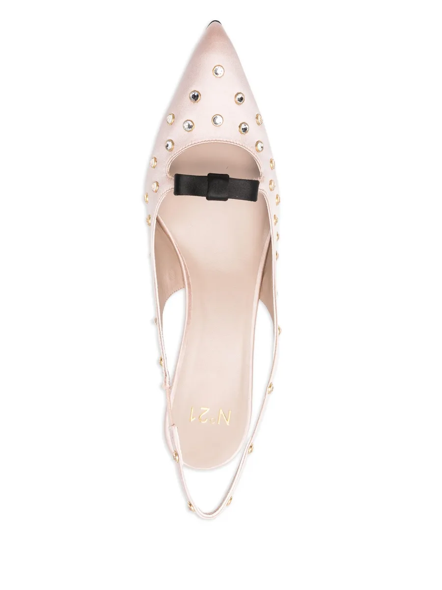 slingback pointed-toe pumps 7