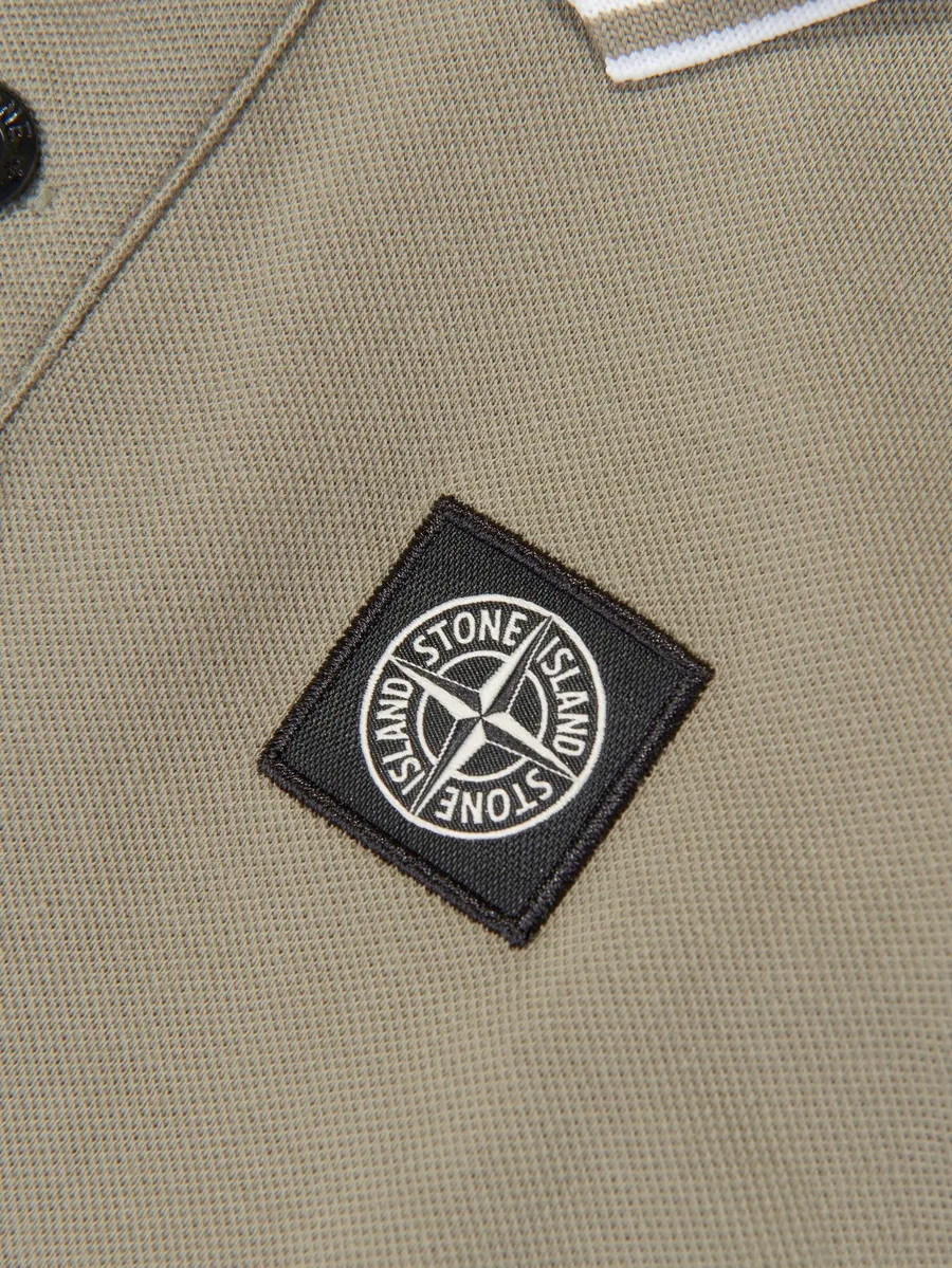 logo-patch long-sleeve polo shirt 4