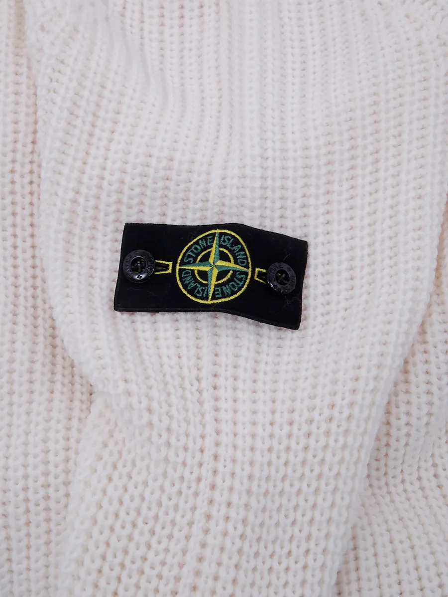 compass patch ribbed-knit sweater 3
