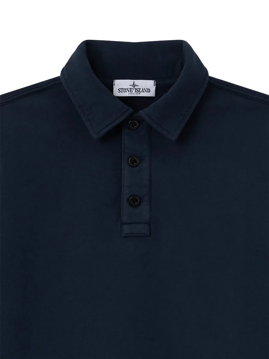 Compass-patch polo shirt 3