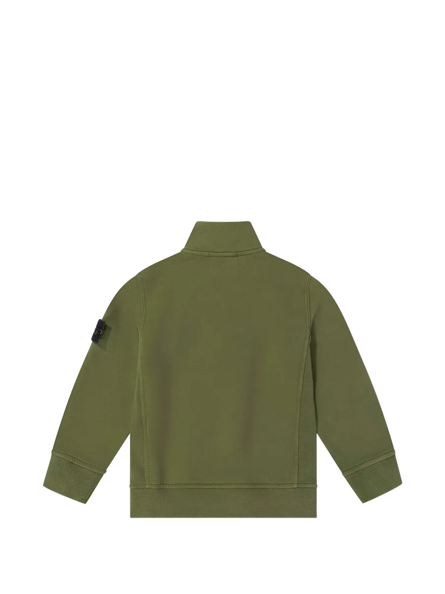 Compass patch half-zip sweatshirt 2