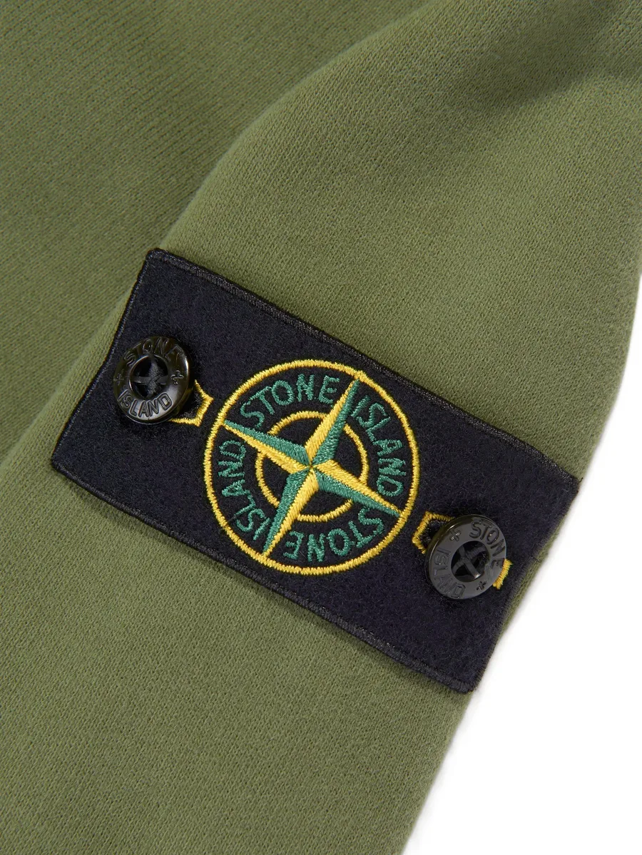 Compass patch half-zip sweatshirt 3