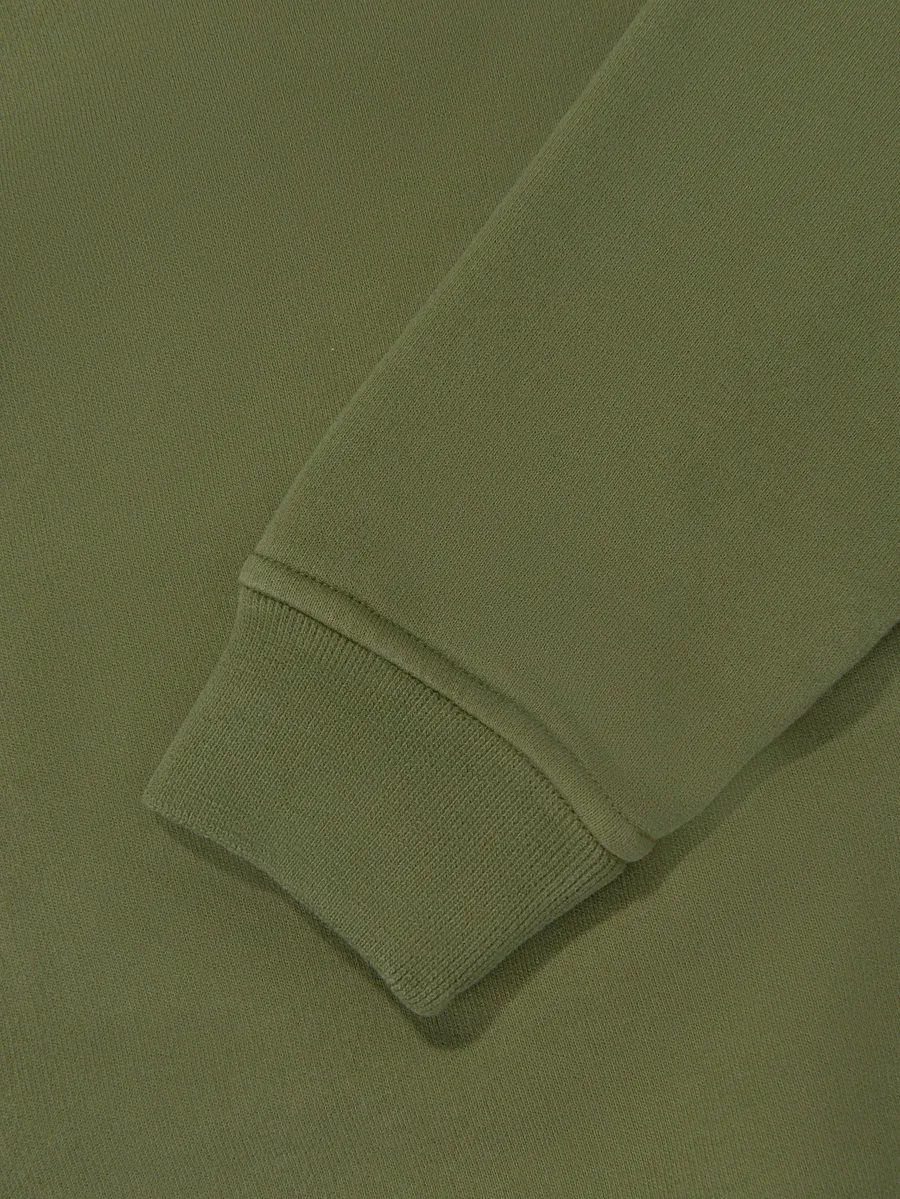 Compass patch half-zip sweatshirt 4