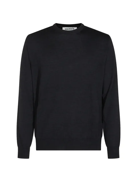 crew-neck wool sweater
