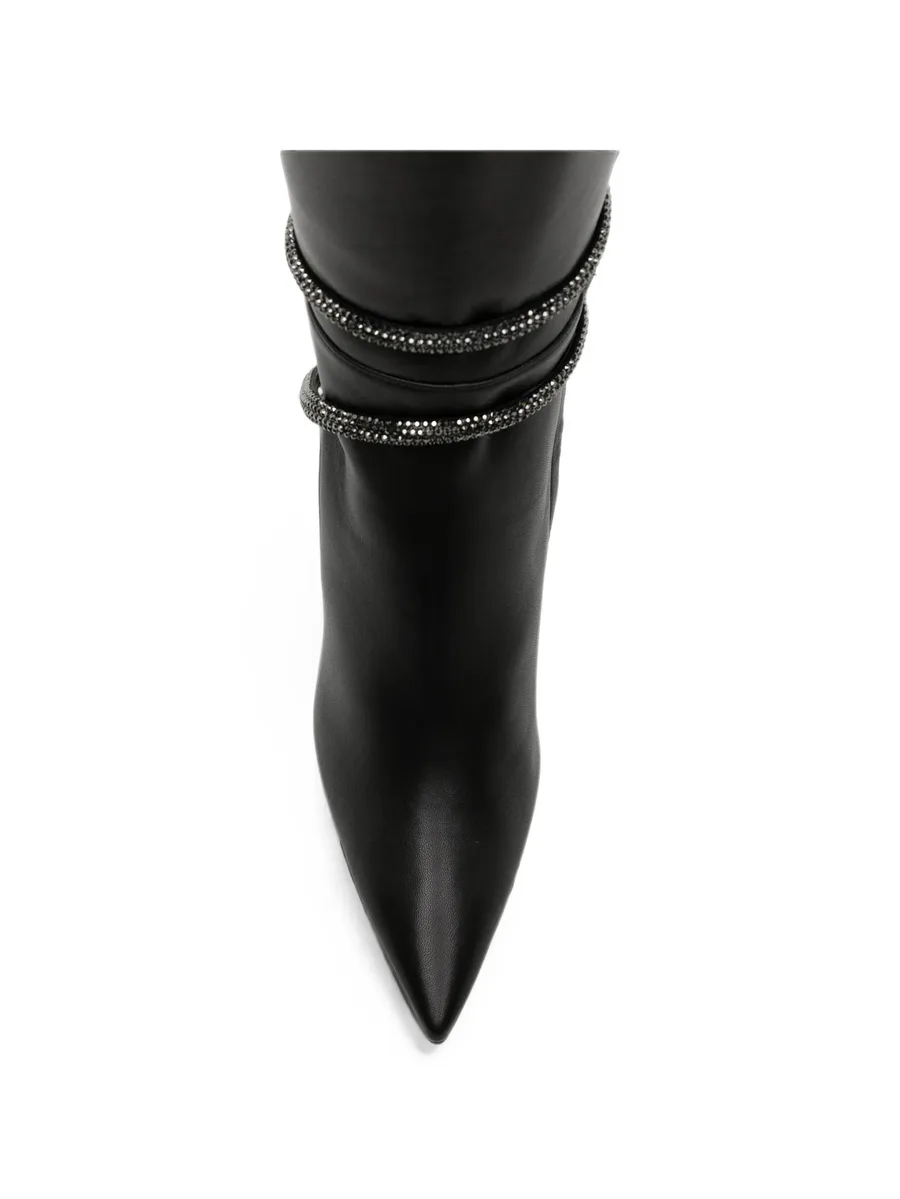 85mm Cleo leather boots 4