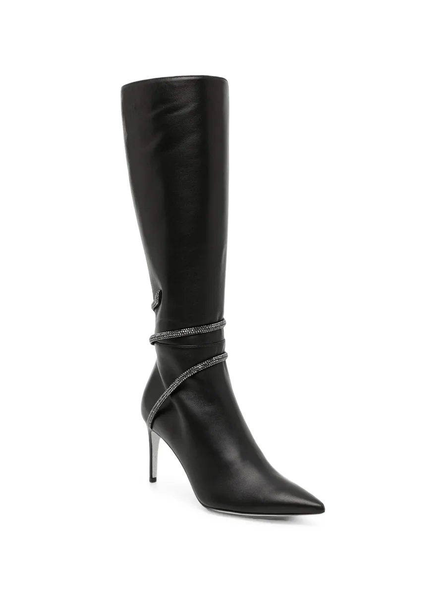 85mm Cleo leather boots 2