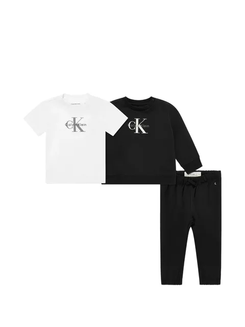 logo-print tracksuit (set of three)
