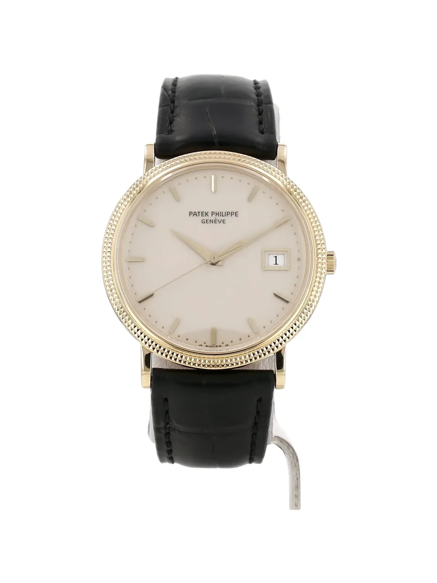 1990s Calatrava Clous de Paris 33mm watch 1