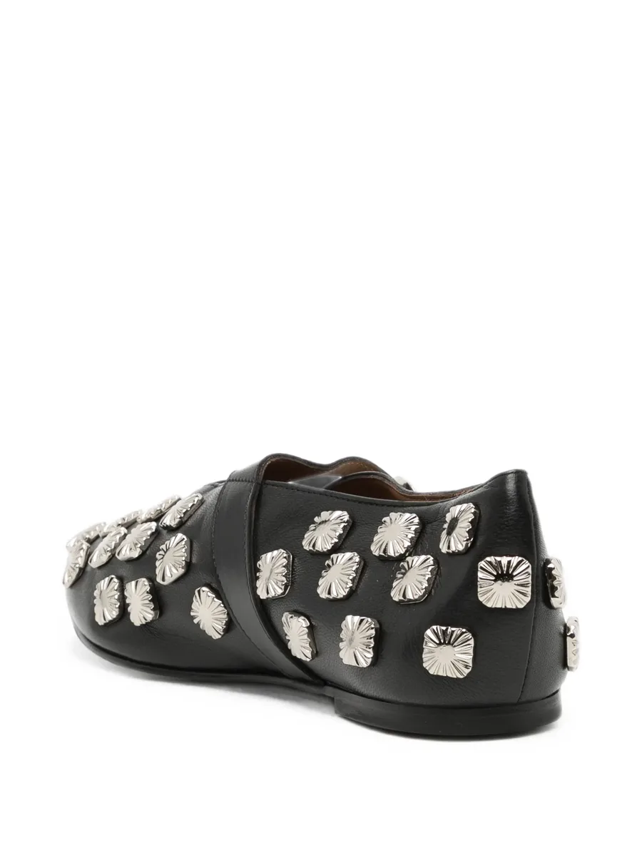 stud-embellished buckle-fastening pumps 3
